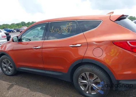 2013 Hyundai Santa Fe Sport from USA, damaged, VIN 5XYZTDLBXDG043506